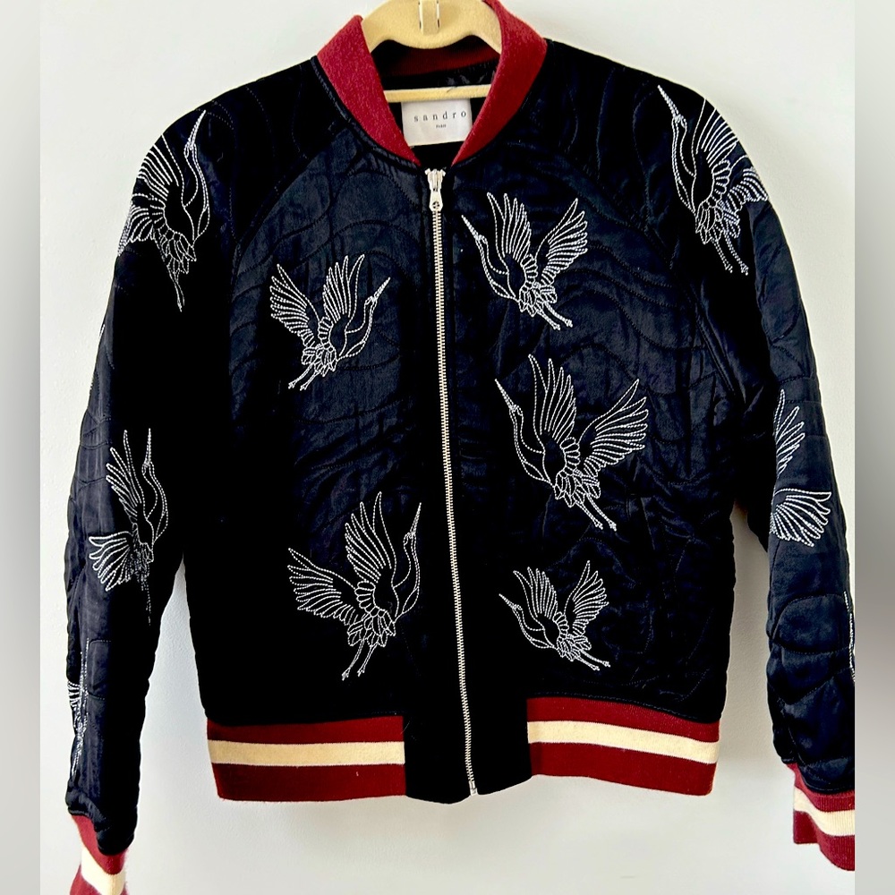 Sandro Women’s Baseball Jacket